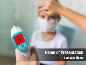 Electronic Thermometer PowerPoint Template