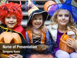 Children's Costumes PowerPoint Template