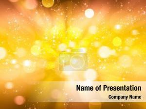 Yellow Sparkle Background