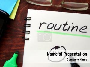 Business Routines PowerPoint Template