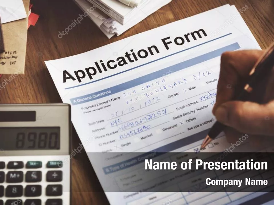 Application Form