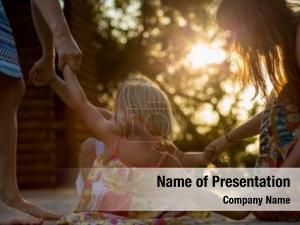 Dancing In The Ring PowerPoint Template