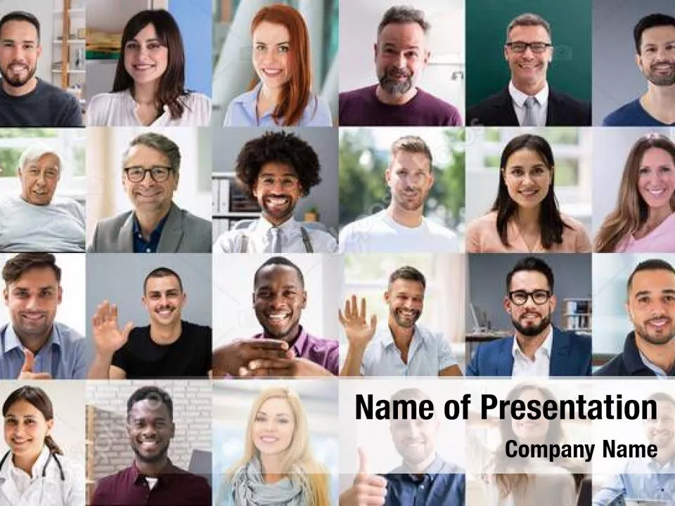 Beautiful Faces Collage