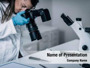 Lab forensic science   PowerPoint Template