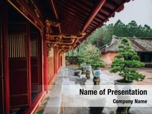 Architecture traditional oriental decorative bonsai