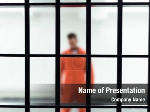 Cell prisoner prison metallic bars