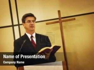 Preacher PowerPoint Template