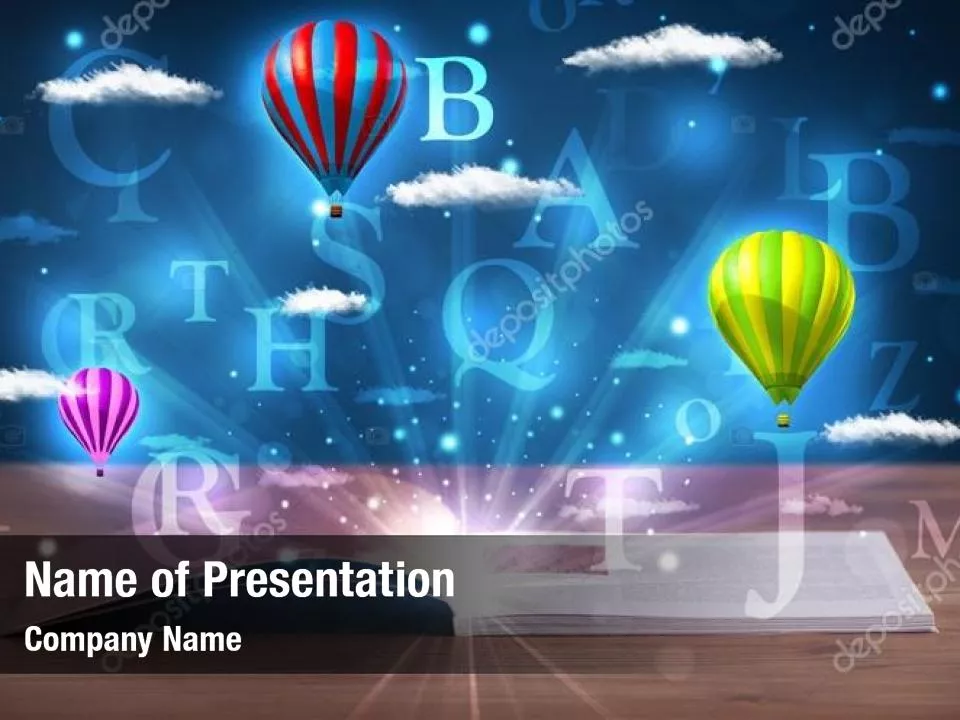 Glowing Fantasy Clouds and Balloons