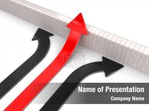 3D Arrows PowerPoint Template
