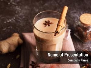 Flavored Tea PowerPoint Template