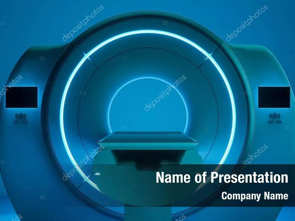 MRI Machine PowerPoint Template - Mri Machine Powerpoint Template