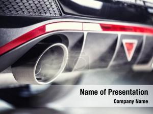 Exhaust Fumes PowerPoint Template