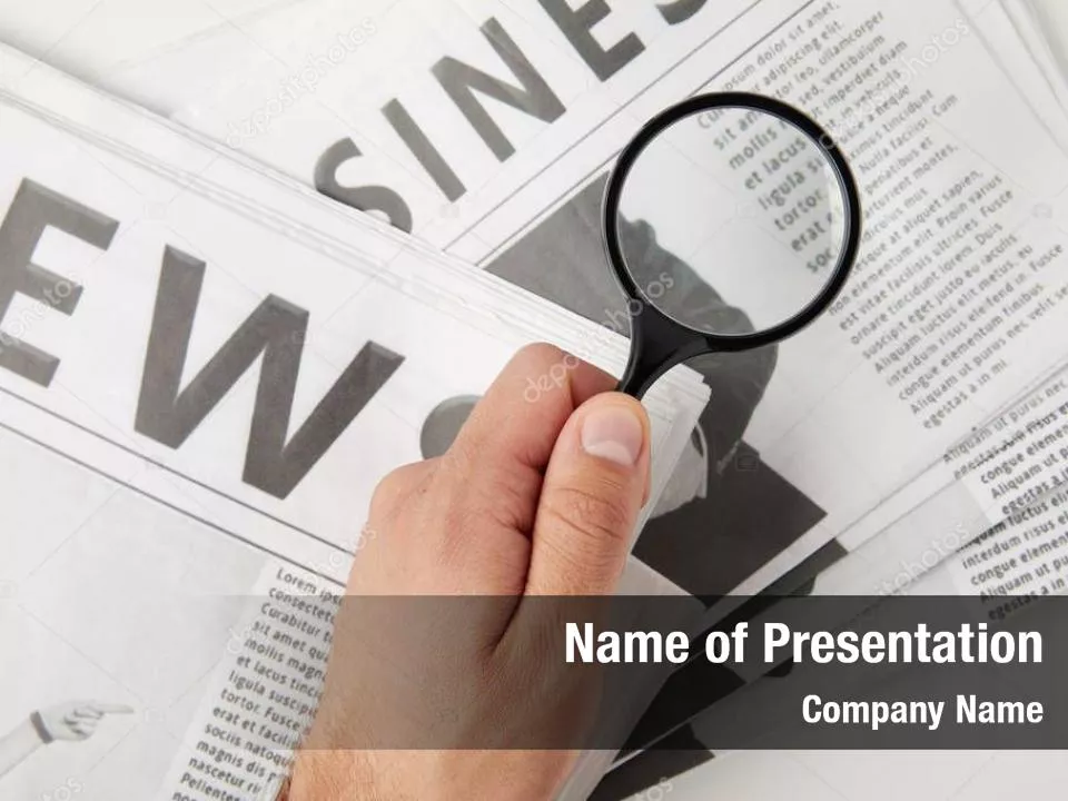 Magnifying Glass In Search