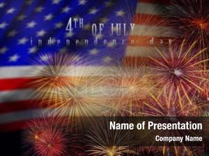 4th of July Celebration Free PowerPoint Template