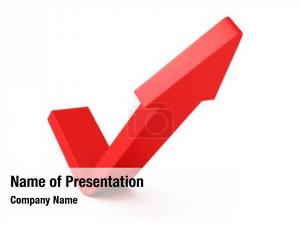 Rating Arrow PowerPoint Template