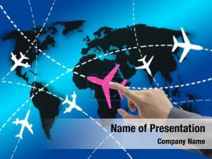 Trip Around the World PowerPoint Template