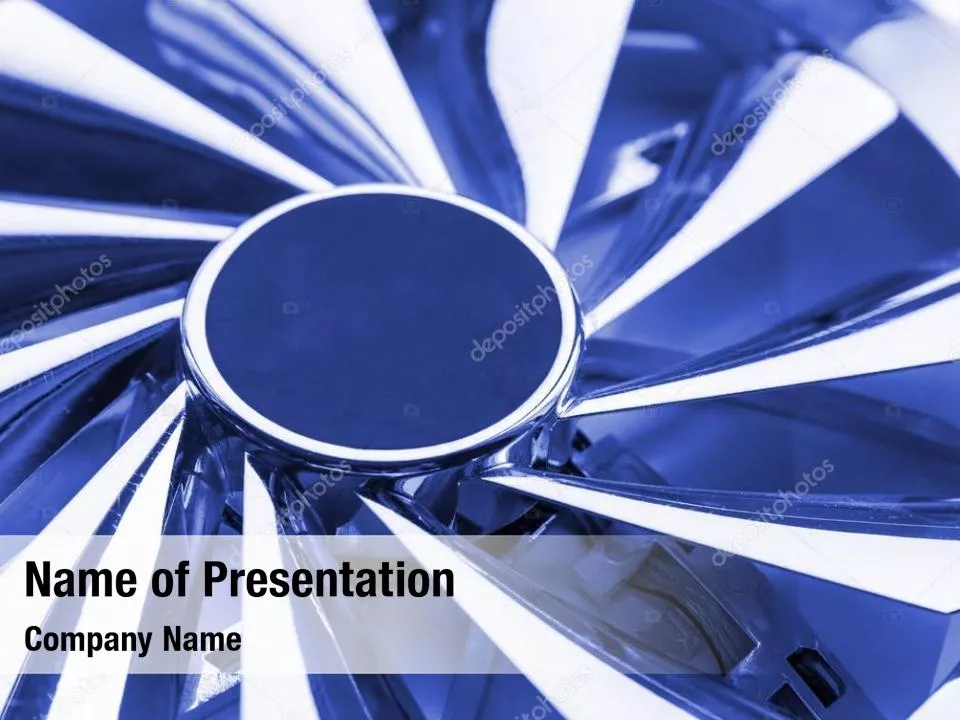 Abstract Blue Blades