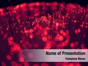 Optic Fiber PowerPoint Template