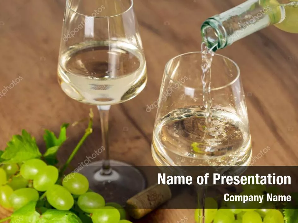 Goblet With White Wine