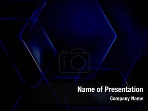 Glow and Lines PowerPoint Template