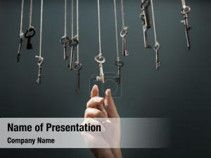 Choosing Key PowerPoint Template