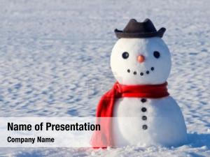 Snowman PowerPoint Template