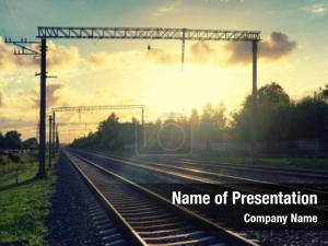 Railways PowerPoint Template