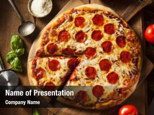 Pepperoni Pizza PowerPoint Template