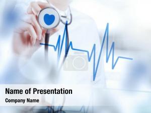 Stethoscope Diagram PowerPoint Template