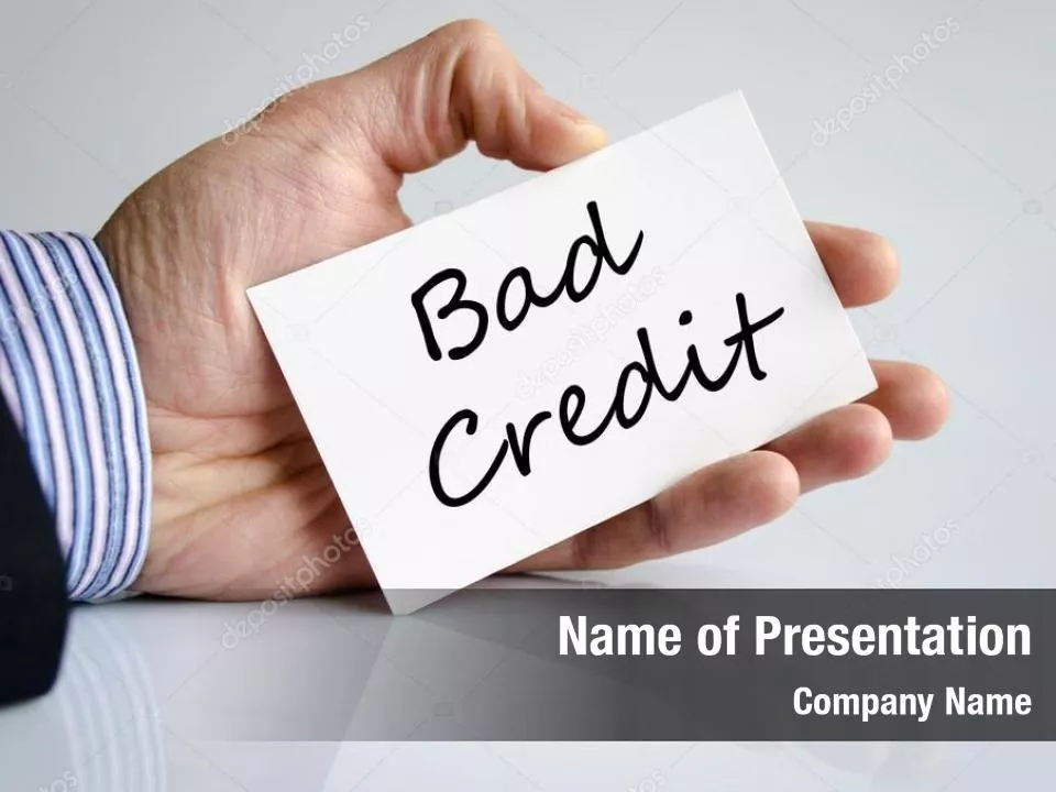 Bad Credit