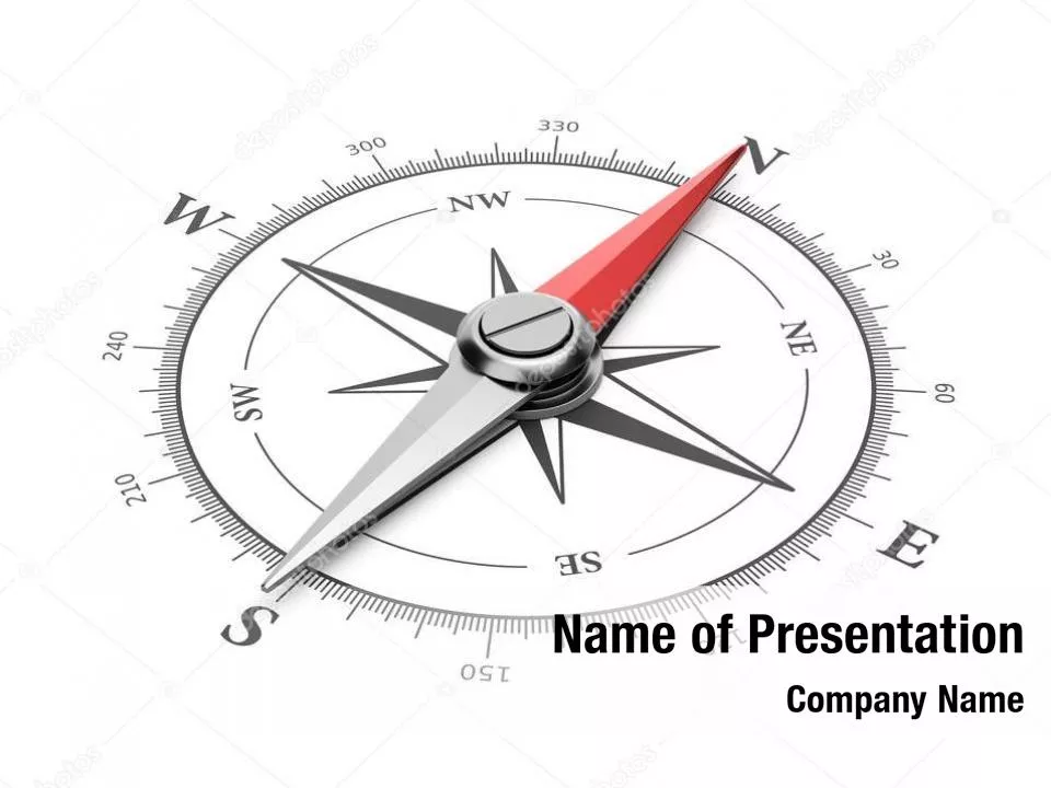 Compass on Wind Rose