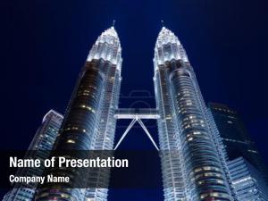 Petronas Twin Towers PowerPoint Template