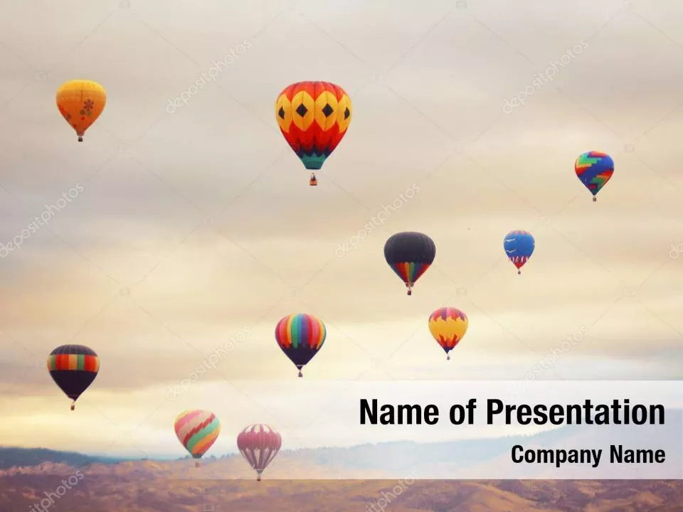 Vintage Hot Air Balloons