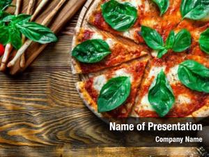 Margarita Pizza PowerPoint Template