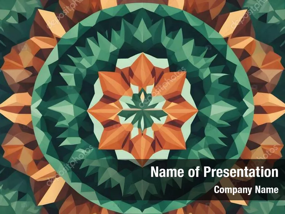 Mosaic Circle Abstract