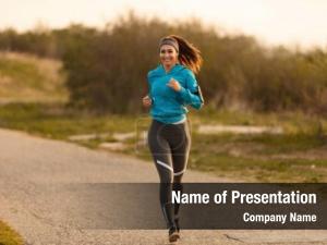 Morning Jogging PowerPoint Template