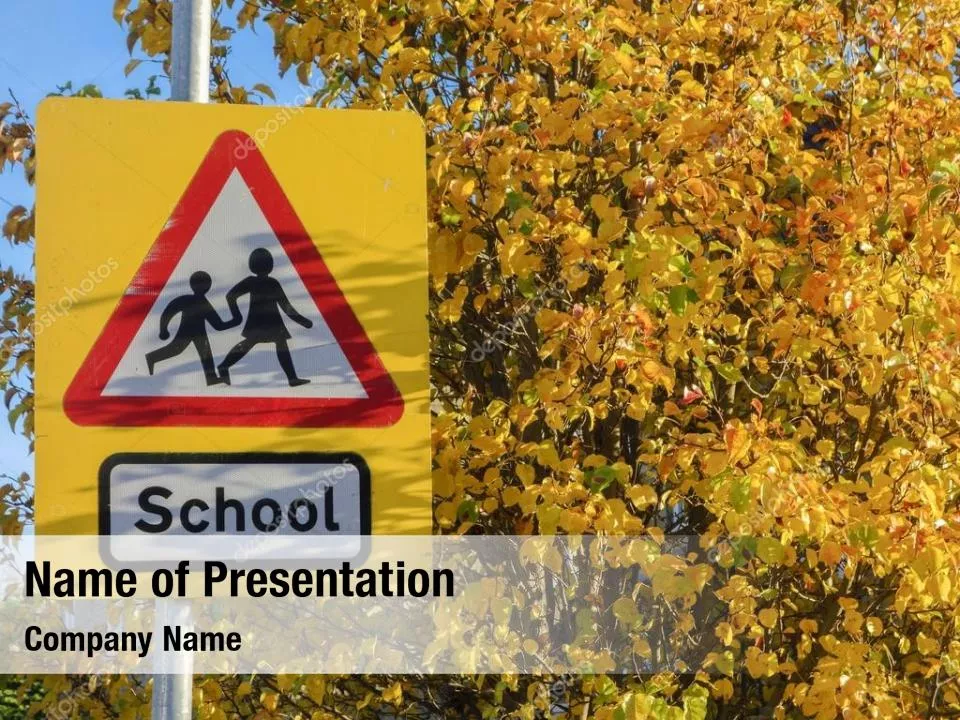 Sign Of School Crossing