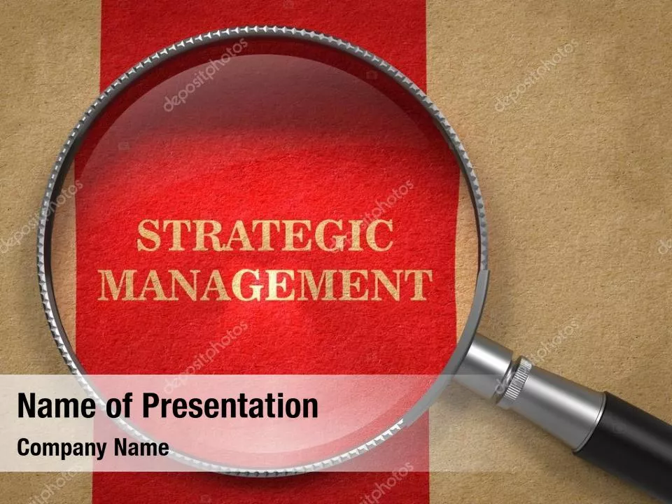 Strategic Management
