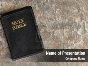 Worn Bible PowerPoint Template