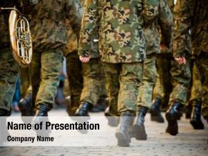 Soldiers March PowerPoint Template