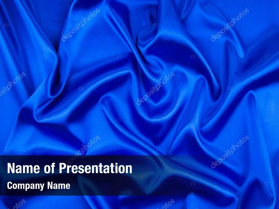 Blue Drapery Abstract