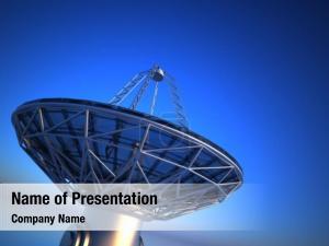 Parabolic Antenna PowerPoint Template