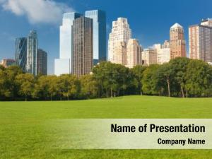 Green City PowerPoint Template