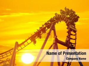 Roller Coaster PowerPoint Template