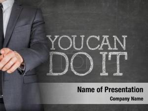 You Can Do It PowerPoint Template
