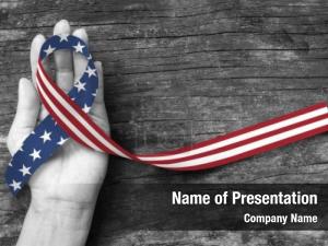 Patriot Ribbon PowerPoint Template