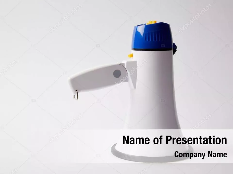 Speaker With Megaphone