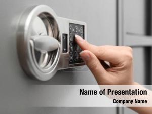Opening Safe PowerPoint Template