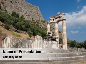 Doric Columns PowerPoint Template