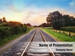 Railway PowerPoint Template